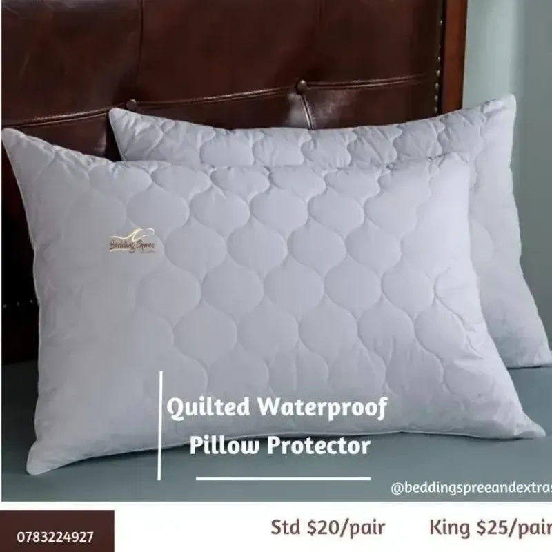 Quilted Waterproof Pillow Protector