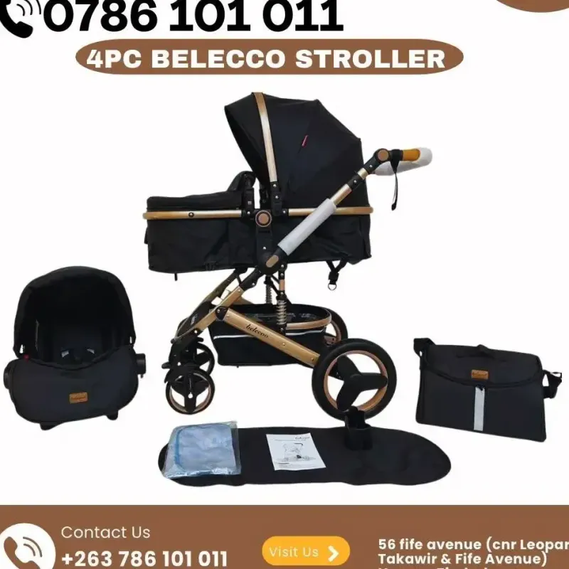 From the BetterBaby promotion Belecoo 4-Piece Stroller Set