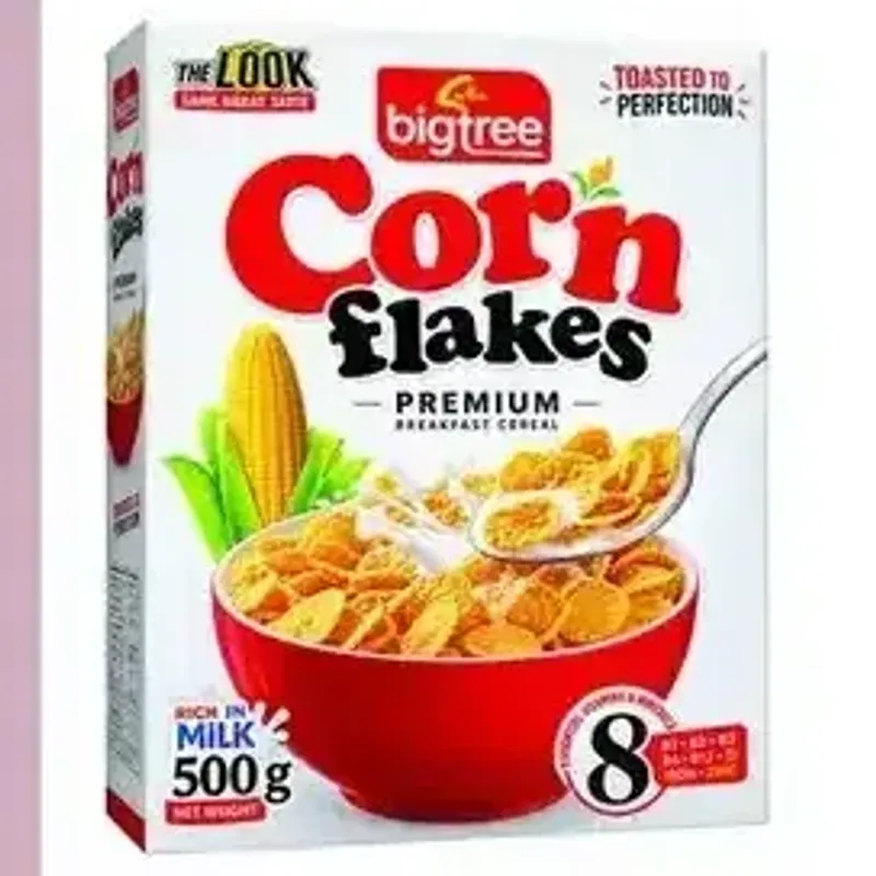 From the Bhola The Super Market promotion Bigtree Corn Flakes