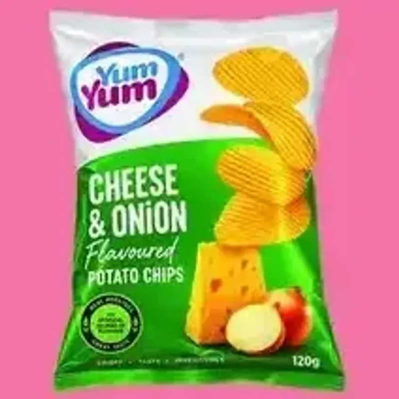 Yum Yum Cheese & Onion Potato Chips