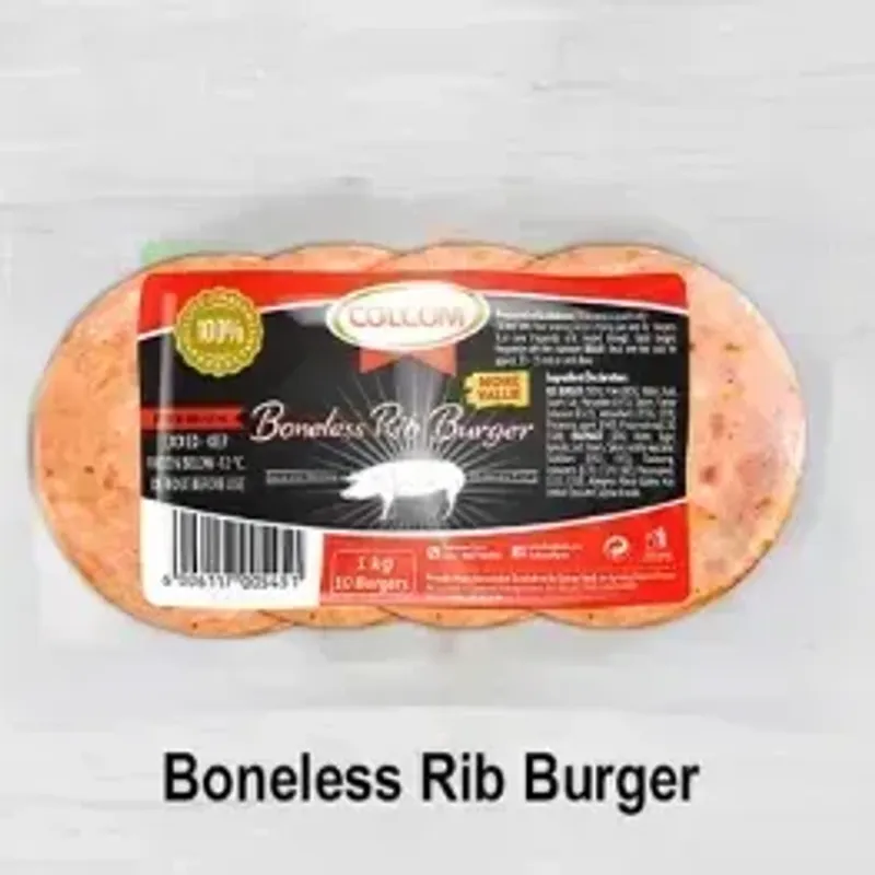 Colcom Boneless Rib Burger