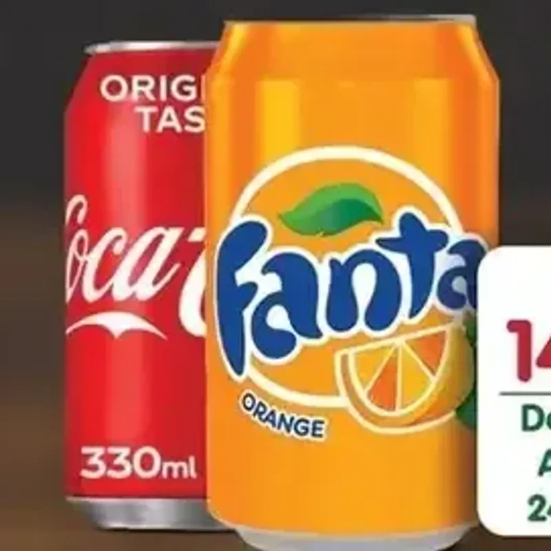 From the Gain Cash & Carry promotion Delta Soft Drink Cans Assorted