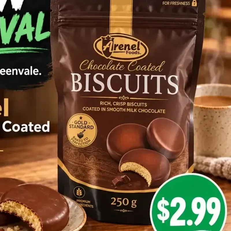 Arenel Chocolate Coated Biscuits