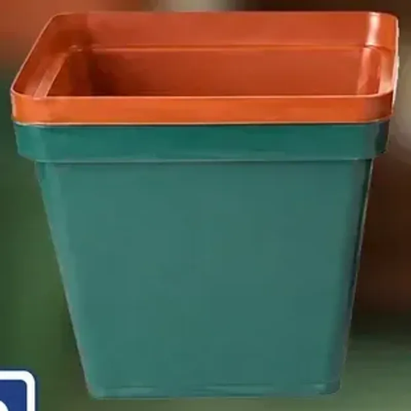 RJE Square Pot Green