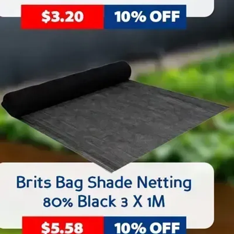 Brits Bag Shade Netting 80% Black