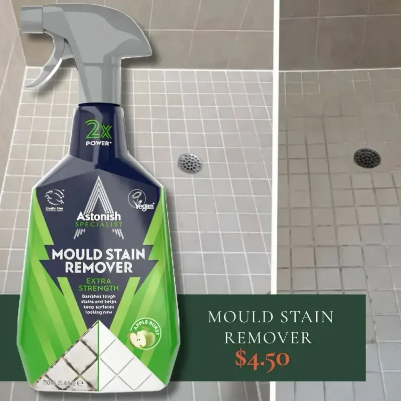 From the Harry's promotion Astonish Mould Stain Remover