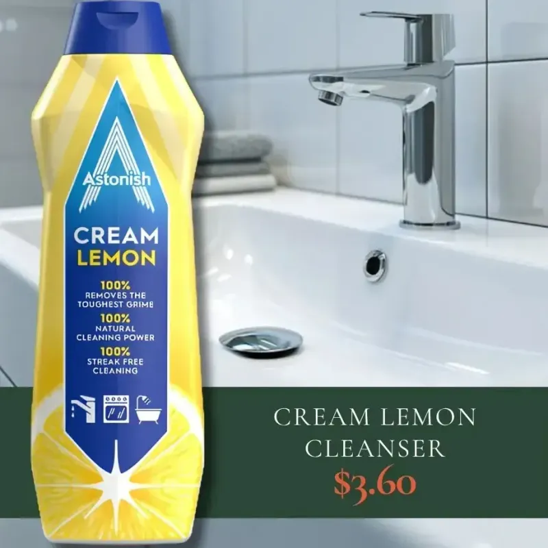 Astonish Cream Lemon Cleanser