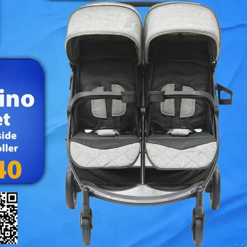 Chelino Duet Side-by-Side Twin Stroller