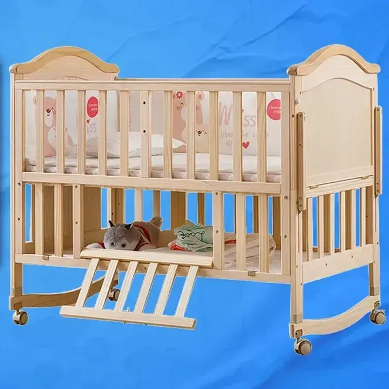 Beleco Wooden Cot Bed