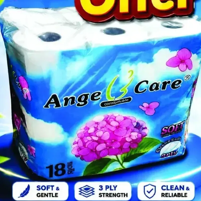 Angel Care 3 Ply Toilet Tissue