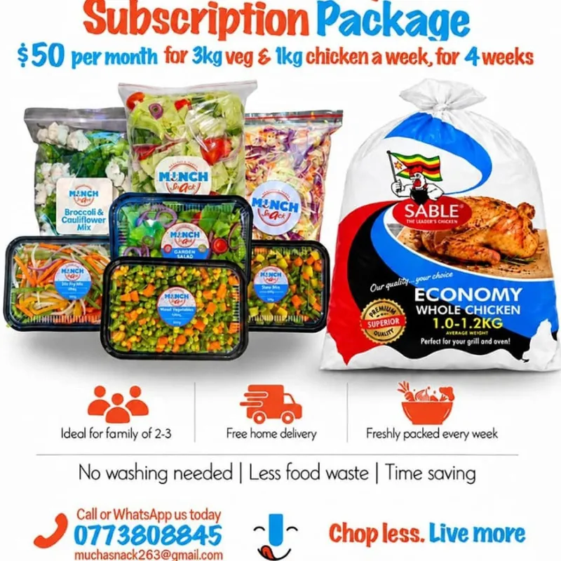 Munch Snack Munchy Subscription Package