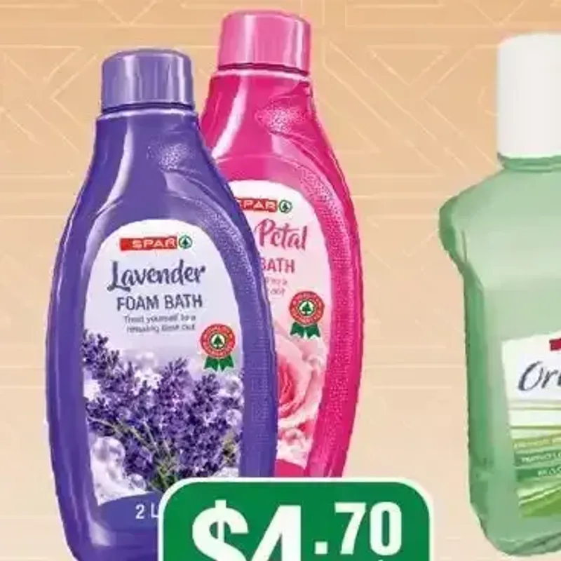 SPAR Foam Bath Assorted
