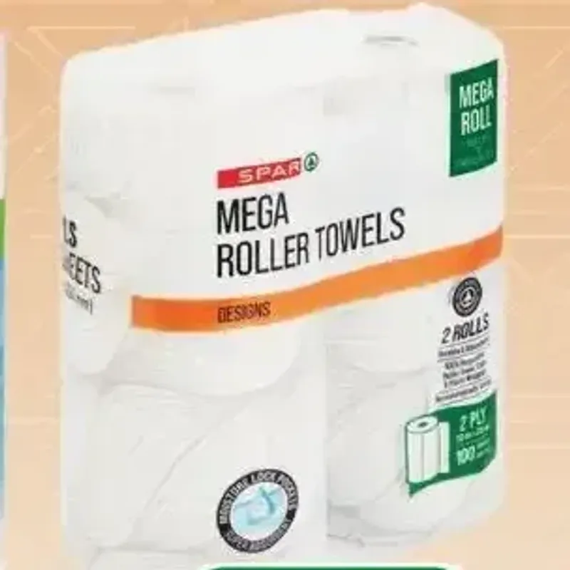 From the Spar Zimbabwe promotion SPAR Mega Roller Kitchen Towels