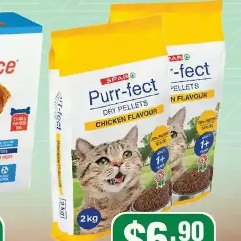 From the Spar Zimbabwe promotion SPAR Purr-fect Cat Food Assorted