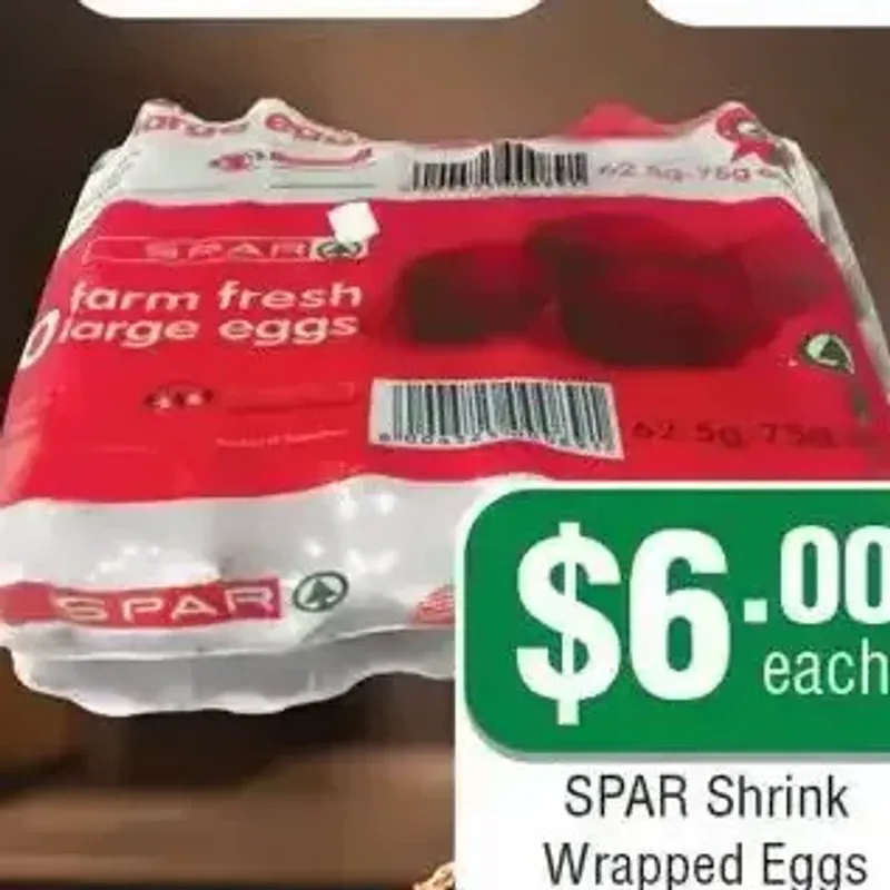 SPAR Shrink Wrapped Eggs Large