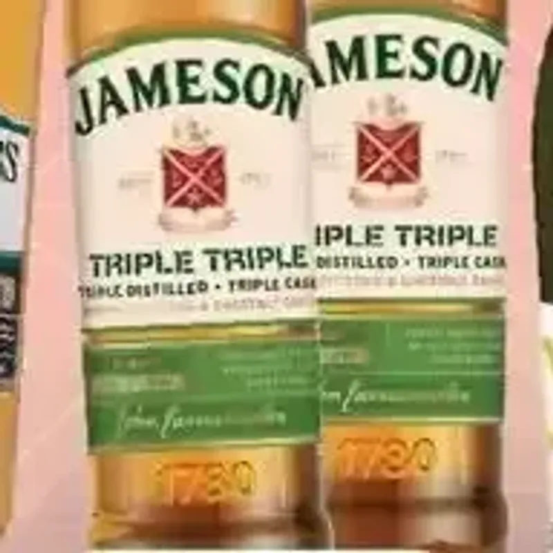 From the Spar Zimbabwe promotion Jameson Triple Triple Irish Whiskey