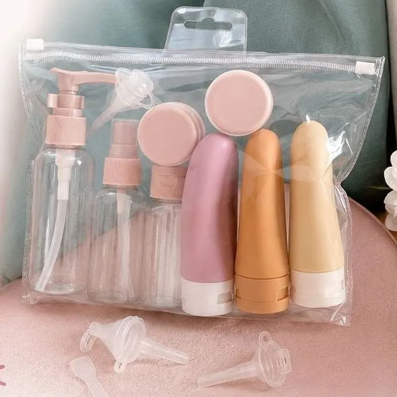 10 Piece Travel Bottle Set