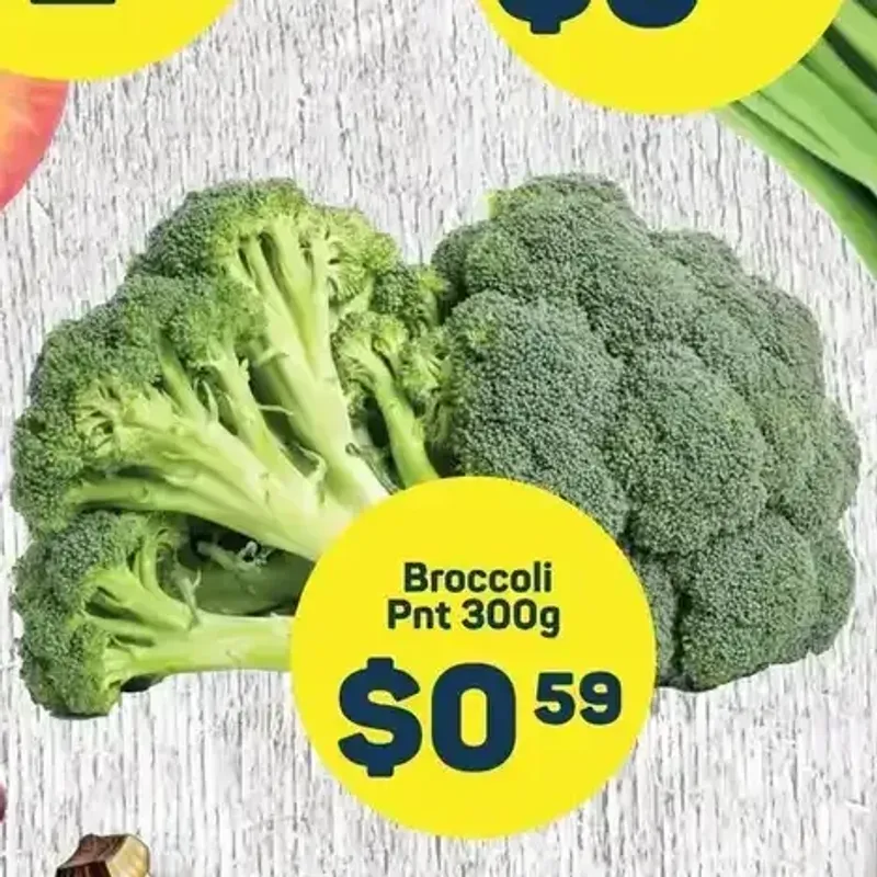 From the TM Pick n Pay promotion Broccoli