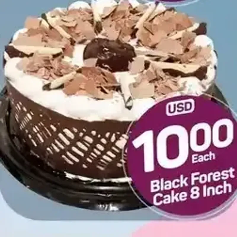 Black Forest Cake 8 Inch