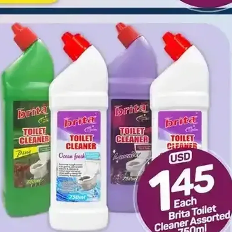 From the TM Pick n Pay promotion Brita Toilet Cleaner Assorted