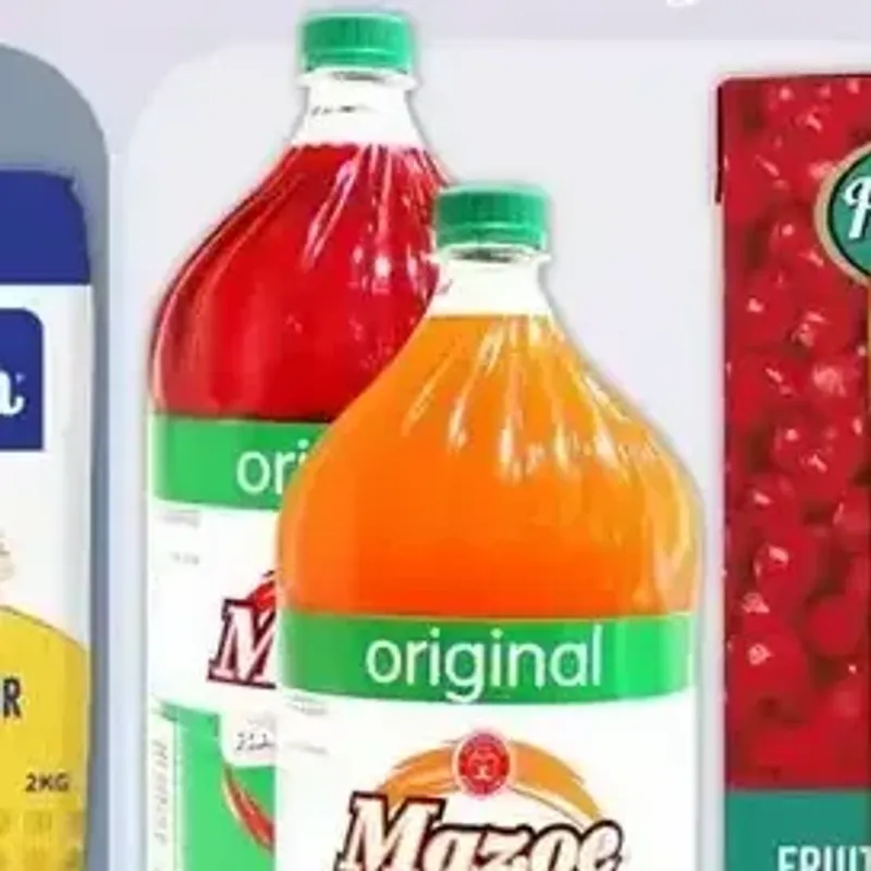 From the TM Pick n Pay promotion Mazoe Syrups Assorted
