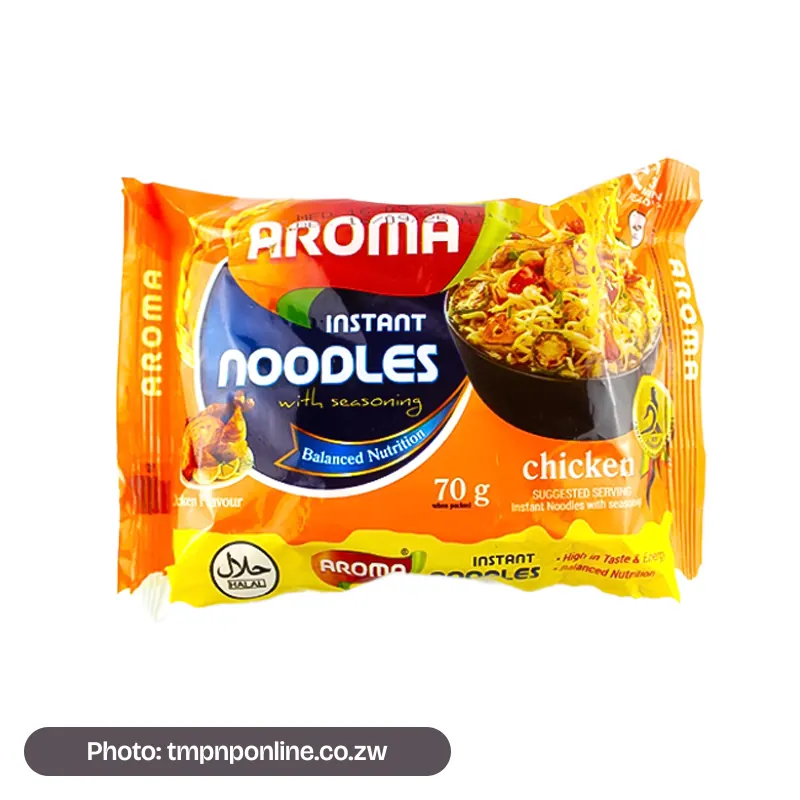 Photo: tmpnponline.co.zw Aroma Instant Noodles Chicken