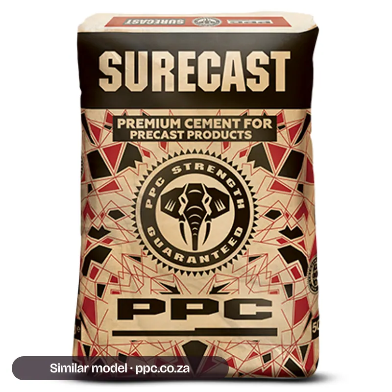 Similar model shown · photo: ppc.co.za