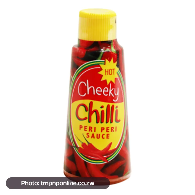 Photo: tmpnponline.co.zw Cheeky Chilli Sauce