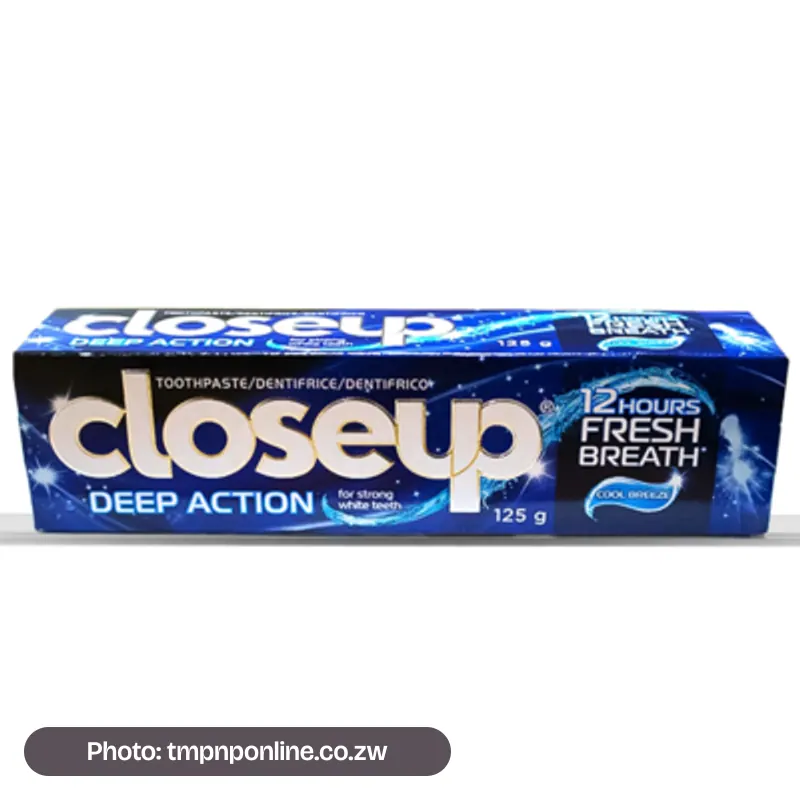 Photo: tmpnponline.co.zw Close Up Tooth Paste Cool Breeze