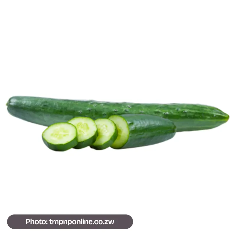 Photo: tmpnponline.co.zw Cucumber English Each
