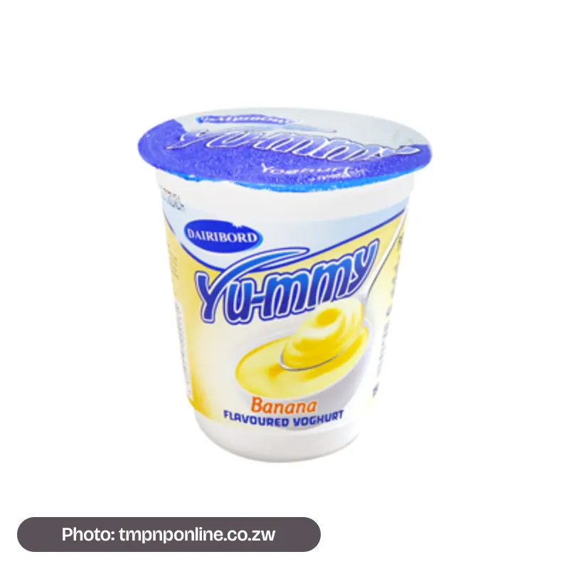 Photo: tmpnponline.co.zw Dairibord Yoghurt Banana