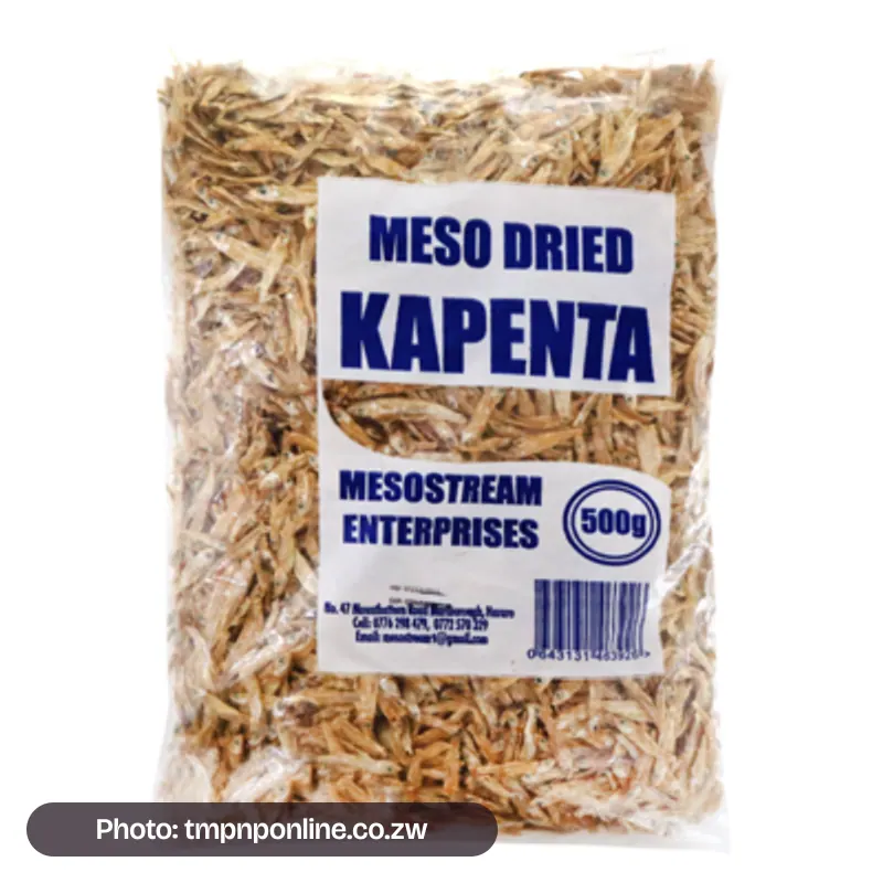 Photo: tmpnponline.co.zw Meso Kapenta