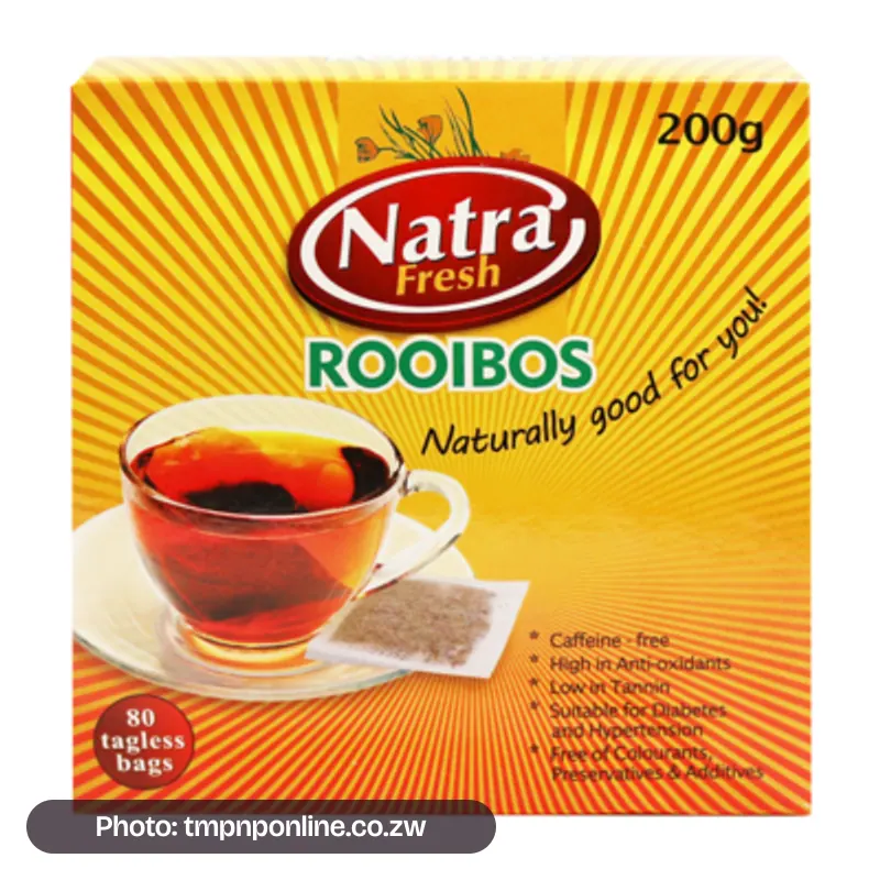 Photo: tmpnponline.co.zw Natra Fresh Rooibos