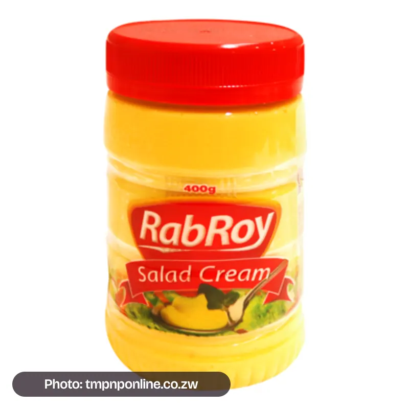 Photo: tmpnponline.co.zw Rabroy Salad Cream