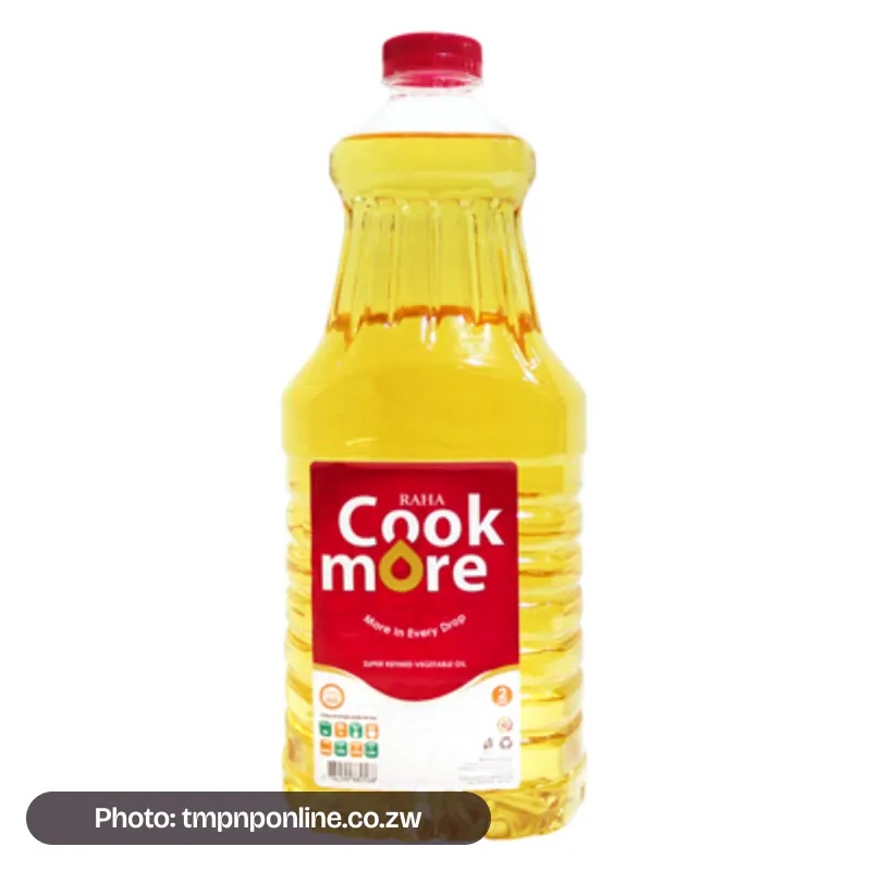 Photo: tmpnponline.co.zw Raha Cook More Cooking Oil