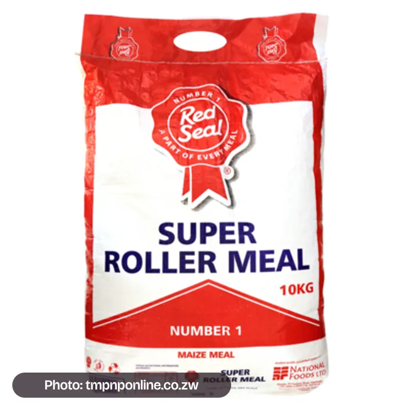 Photo: tmpnponline.co.zw Red Seal Roller Meal