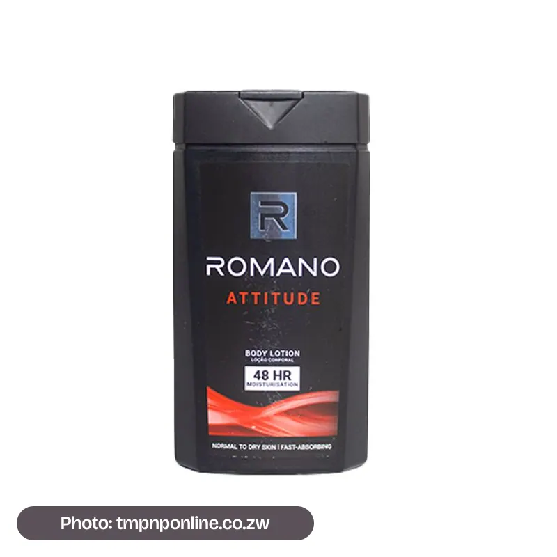 Photo: tmpnponline.co.zw Romano B/Wash&Shampoo Attitud
