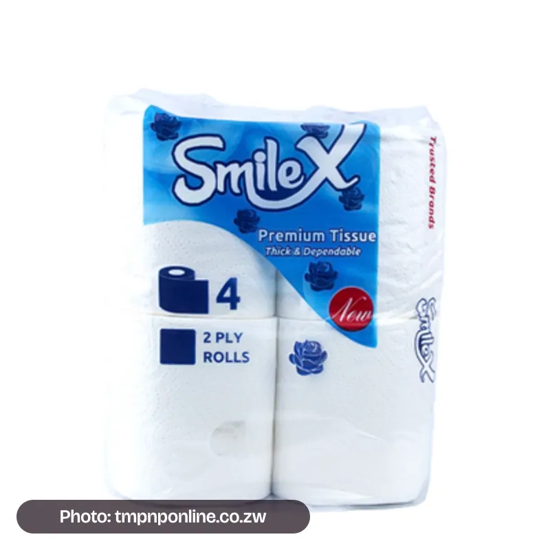 Smilex Premium Toilet Roll 2ply 4s