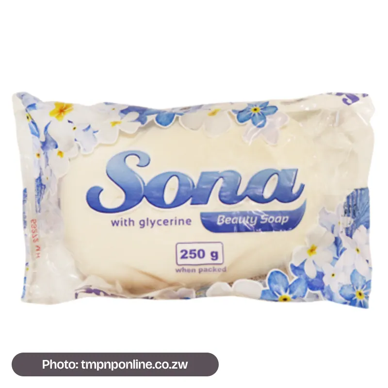 Photo: tmpnponline.co.zw Sona Bath Soap White