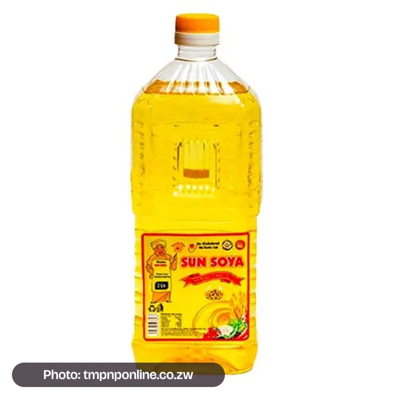 Photo: tmpnponline.co.zw Sun Soya Cooking Oil