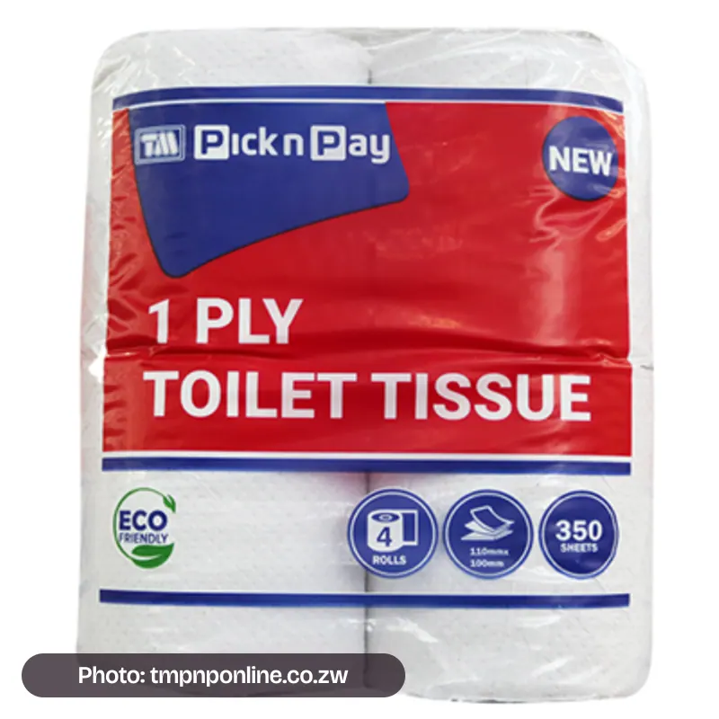 Tm Pnp Toilet Tissue 1ply 4s
