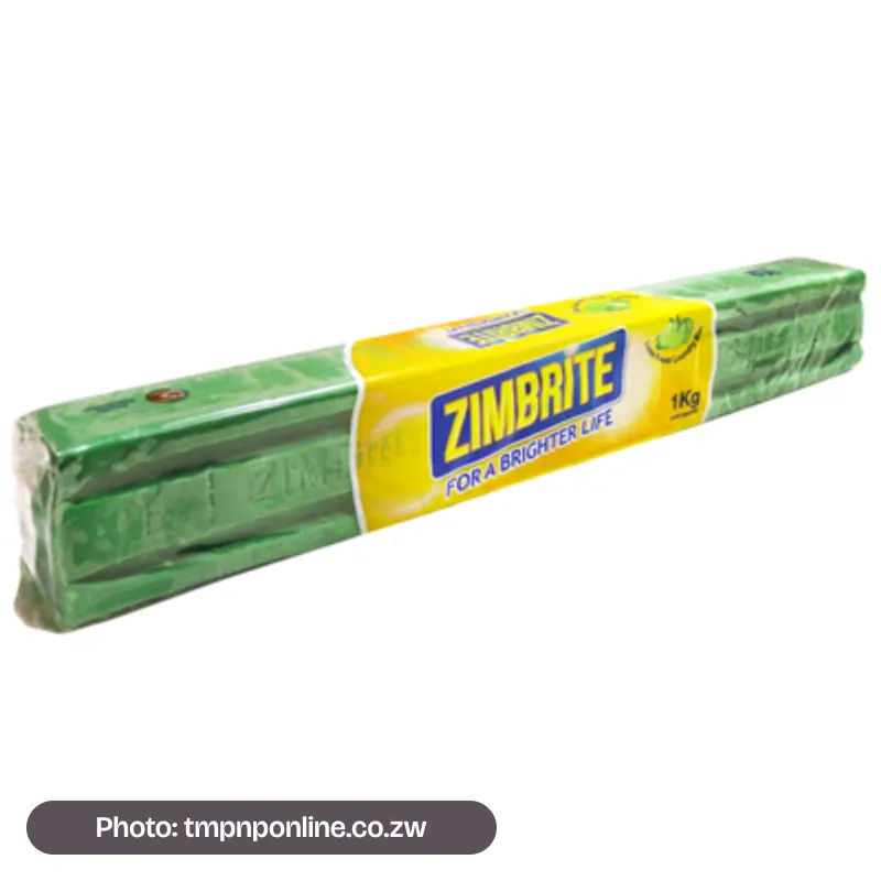 Zimbrite Laundry Bar Soap Wrapped
