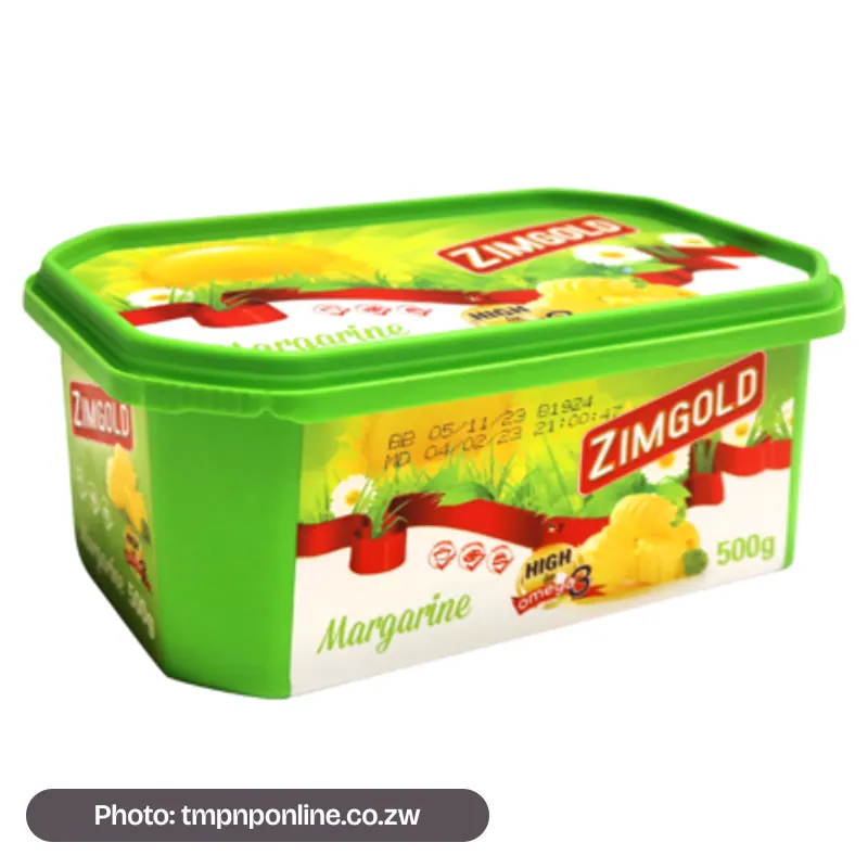 Zimgold Margarine Reg Tub