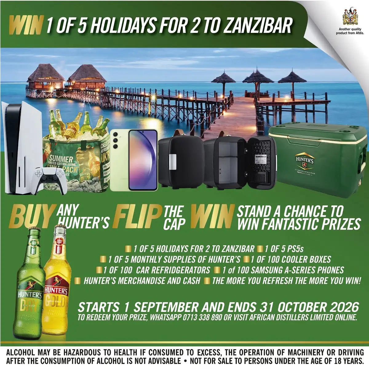 Afdis Hunter's: buy, flip the cap, win, image 1