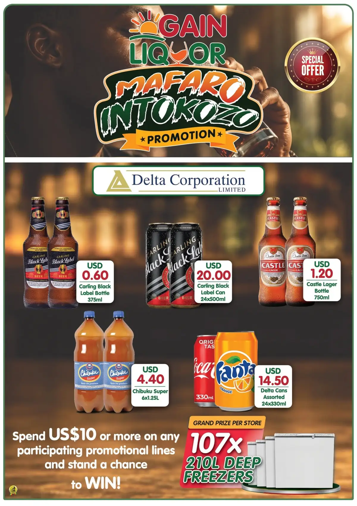 Gain Cash & Carry Mafaro Intokozo liquor, image 1