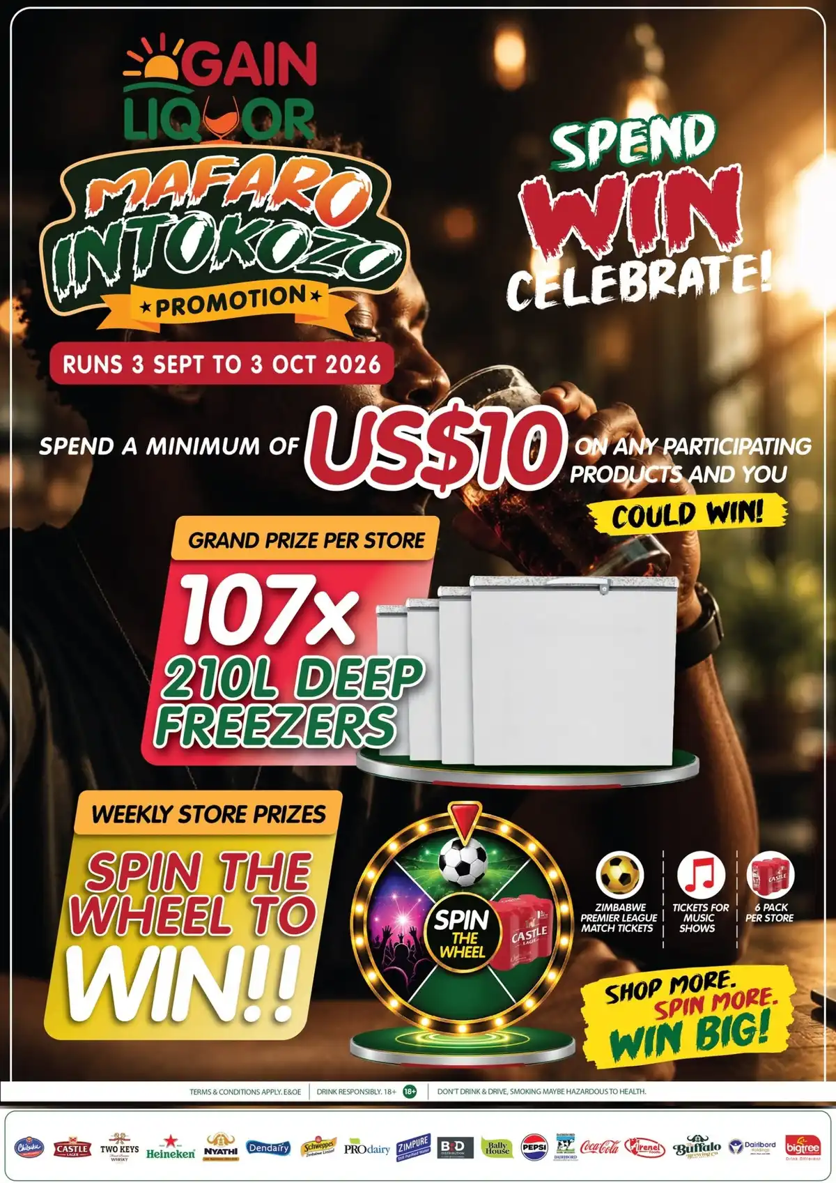 Gain Cash & Carry Mafaro Intokozo promotion
