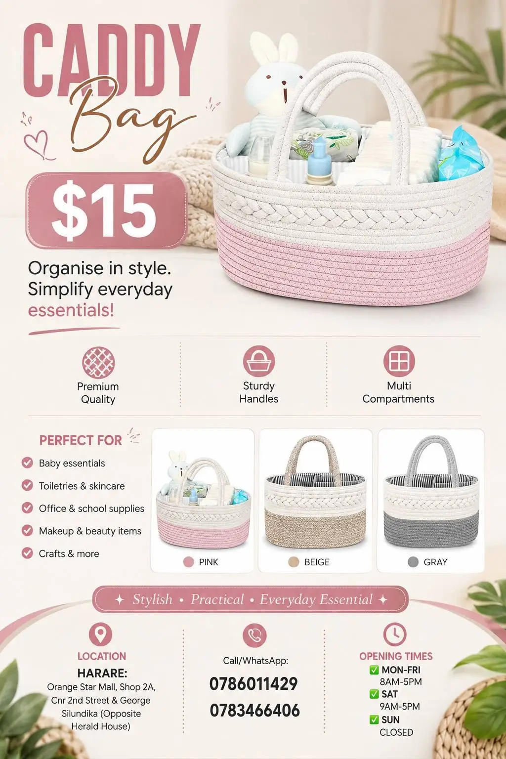 Tidy Nest Travel and storage essentials, image 1