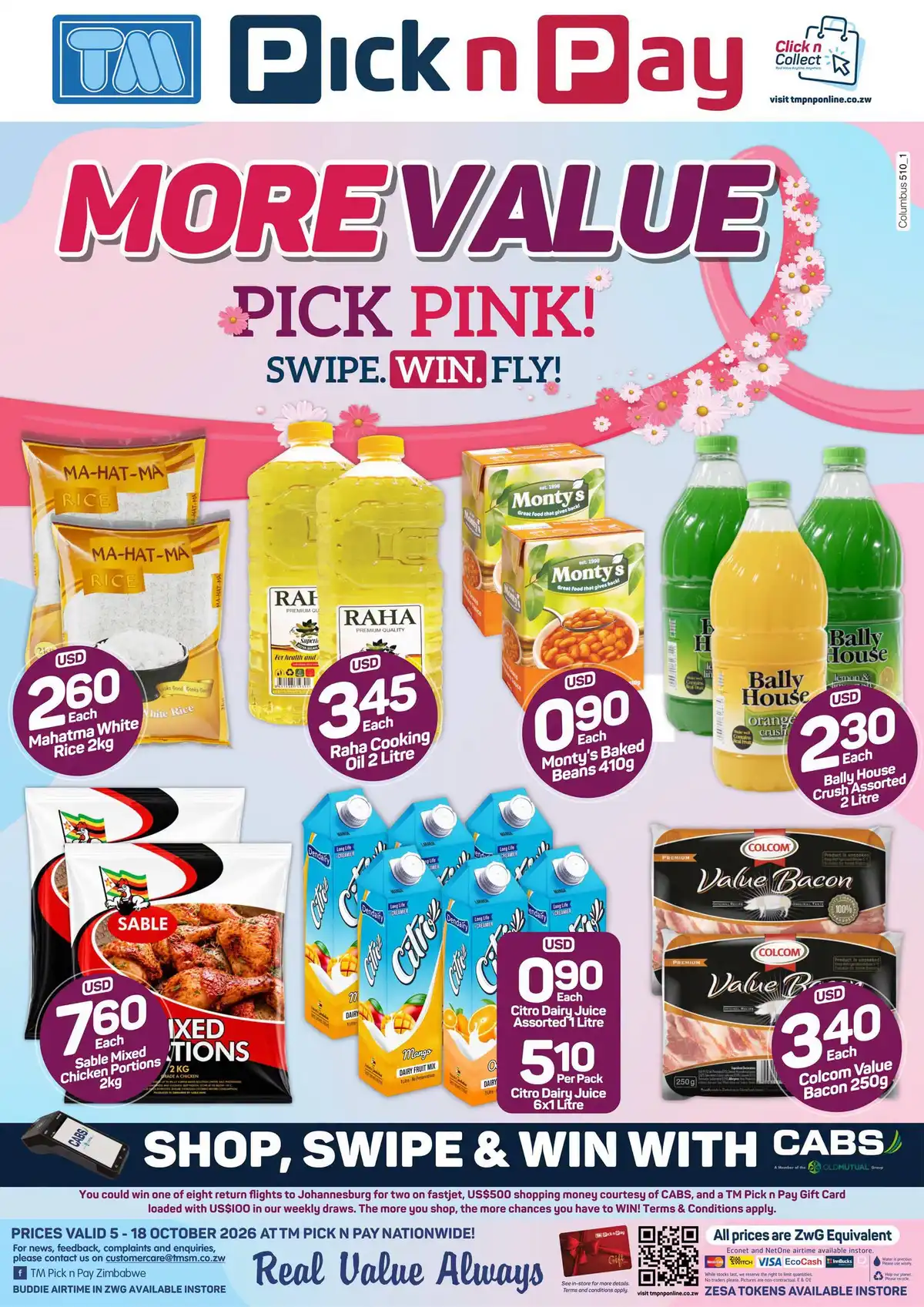 TM Pick n Pay More value, pick pink, image 1