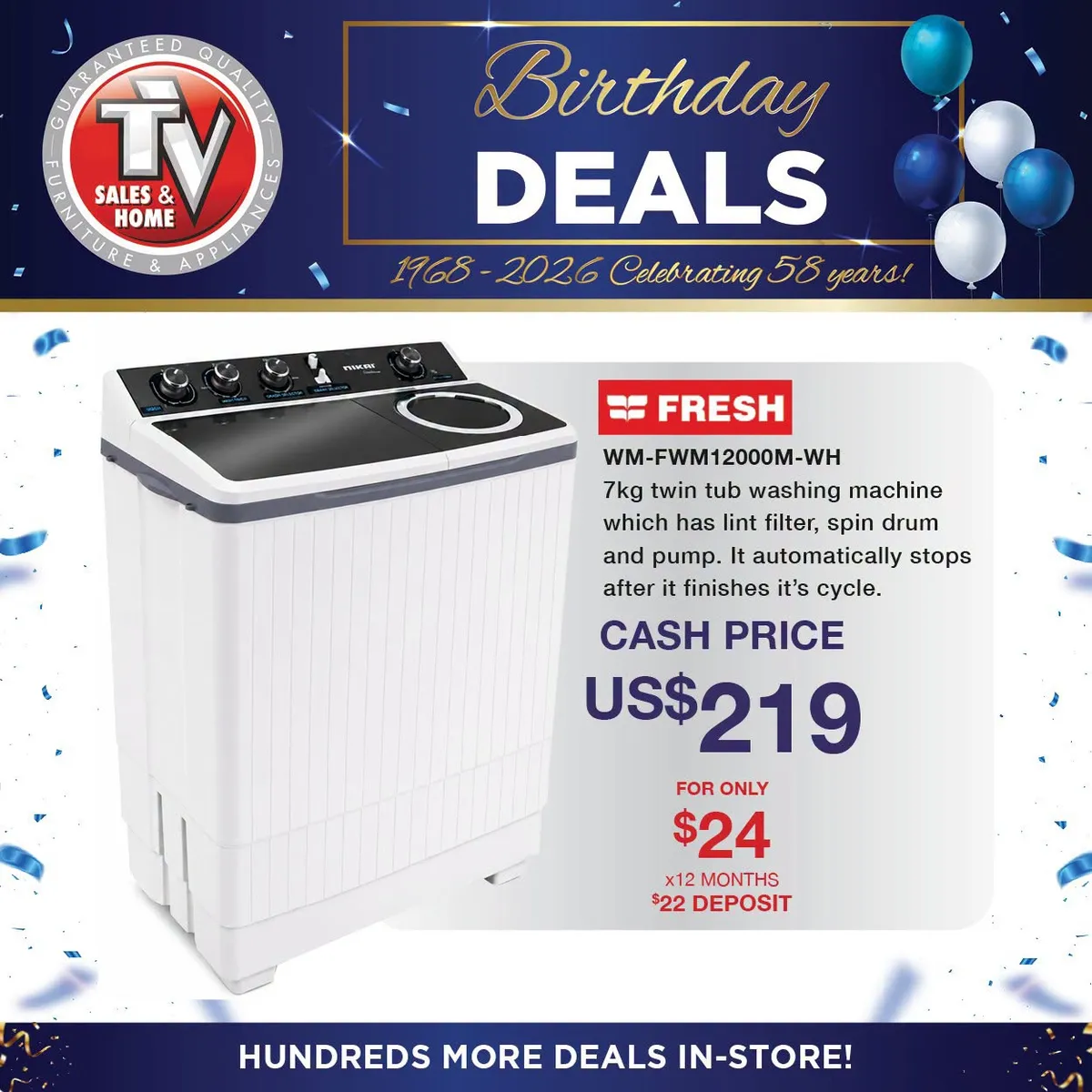 TV Sales & Home Birthday deals, image 1